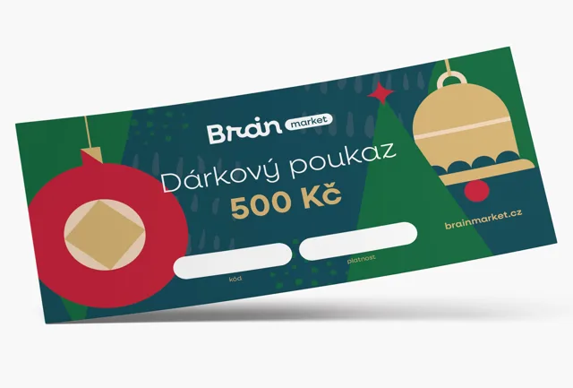 Vánoční dárková elektronická poukázka 500 Kč