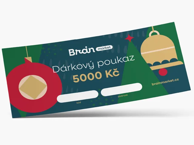 Vánoční dárková elektronická poukázka 5000 Kč