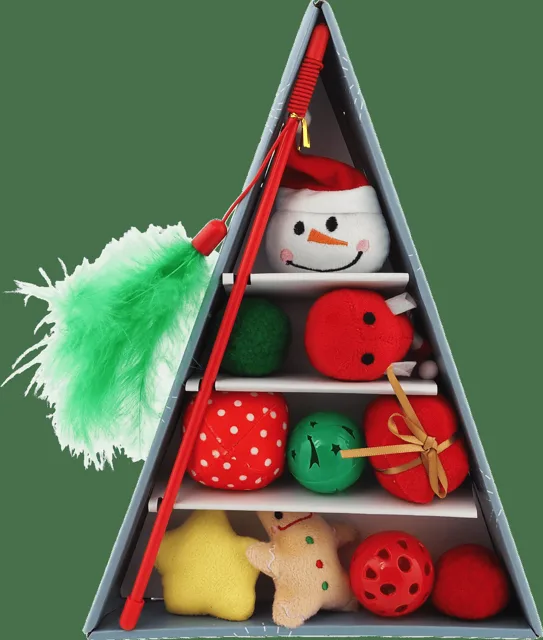 Vánoční hračky Magic Cat Winter Tale box 11ks