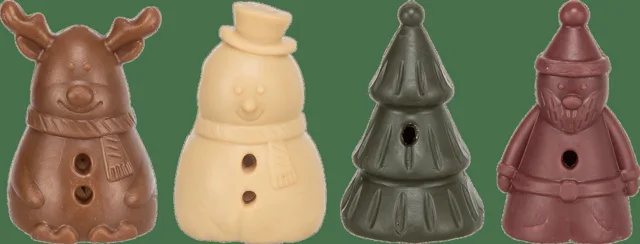 Vánoční pamlsek pro psy Trixie Xmas Figure Mix s kuřecími prsy 1 ks 65 g