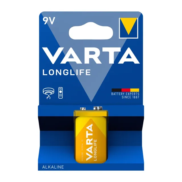 Varta Alkalická baterie Longlife 9V