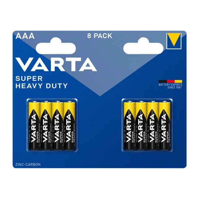 Varta Baterie Super heavy duty AAA 8 ks