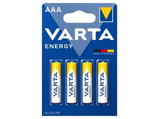 Varta Energy AAA alkalické baterie 4 ks
