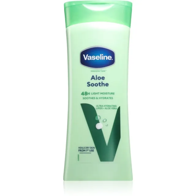 Vaseline Aloe Soothe tělové hydratační mléko s aloe vera 400 ml