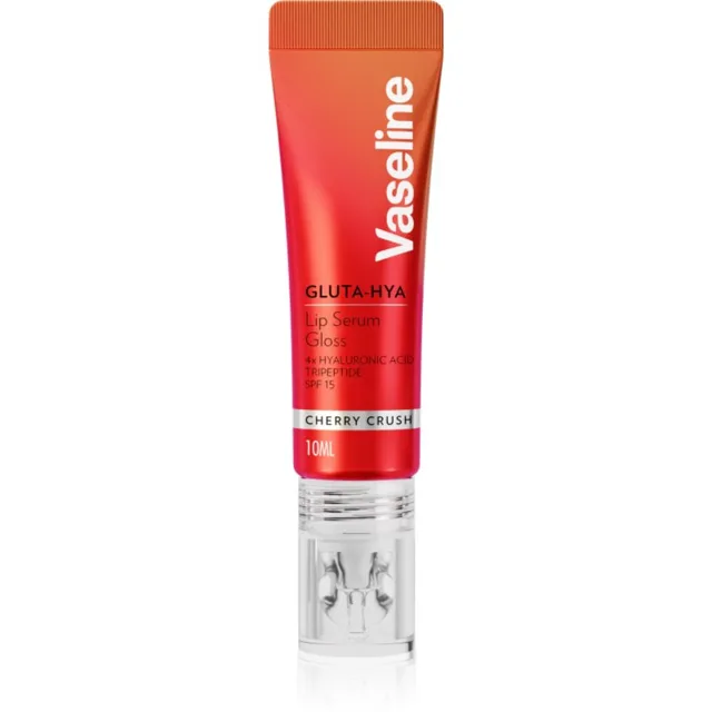 Vaseline Gluta-Hya Lip Serum hydratační balzám na rty SPF 15 odstín Cherry Crush 10 ml