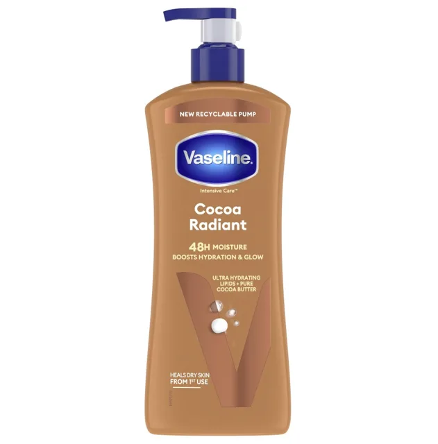 Vaseline Rozjasnující tělové mléko Cocoa Radiant Body Lotion 600 ml