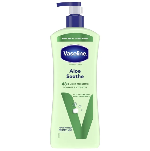 Vaseline Tělové mléko Aloe Soothe Body Lotion 600 ml