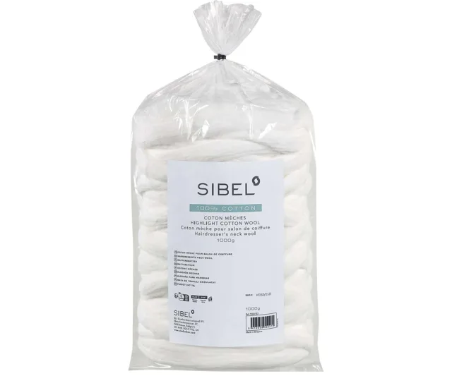 Vatová šňůra Sibel - 100% bavlna, 1000 g + dárek zdarma