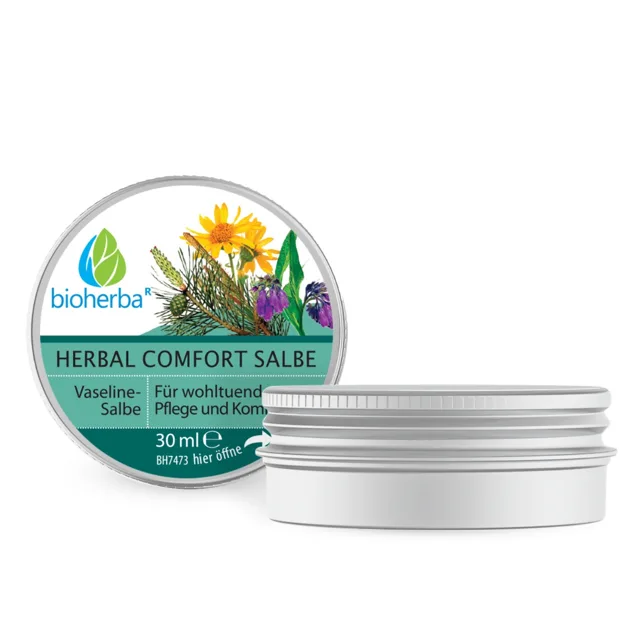 Vazelínová bylinná mast s kostivalem a arnikou - 30 ml - Bioherba