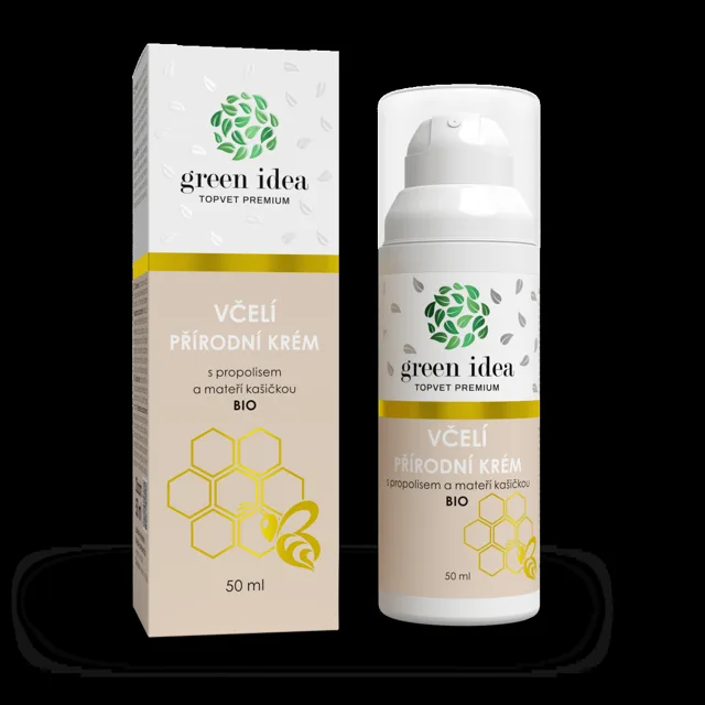 Včelí přírodní krém 50 ml - Green idea