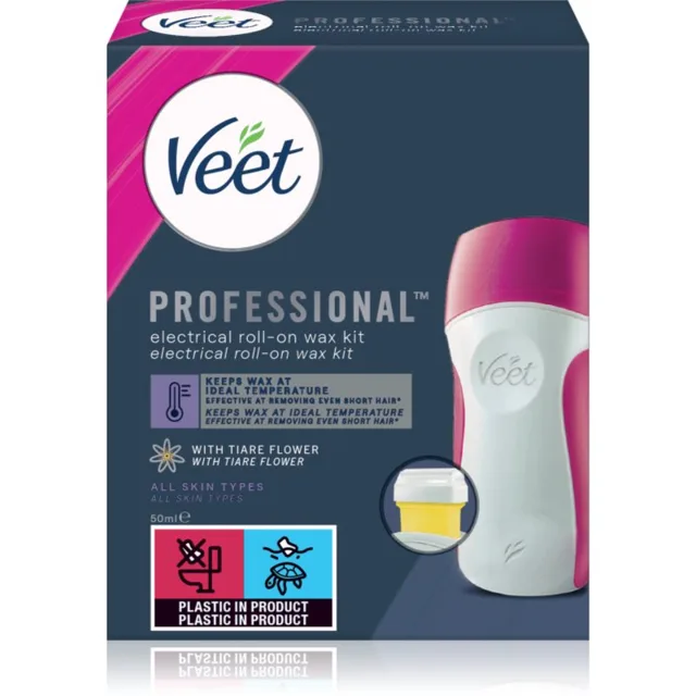 Veet Professional Tiare Flower depilační sada na bázi horkého vosku