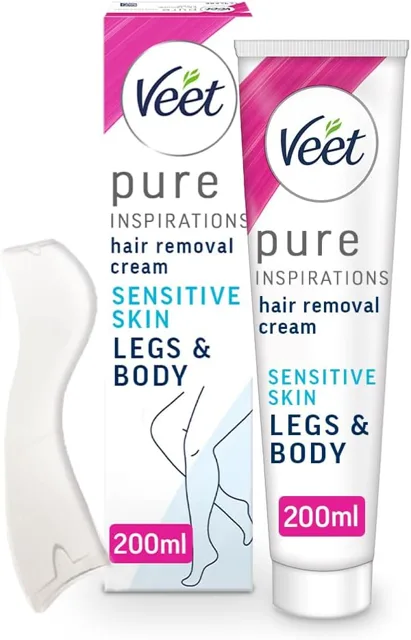 Veet Pure Depilační krém pro citlivou pokožku 200 ml bez krabičky a špachtle