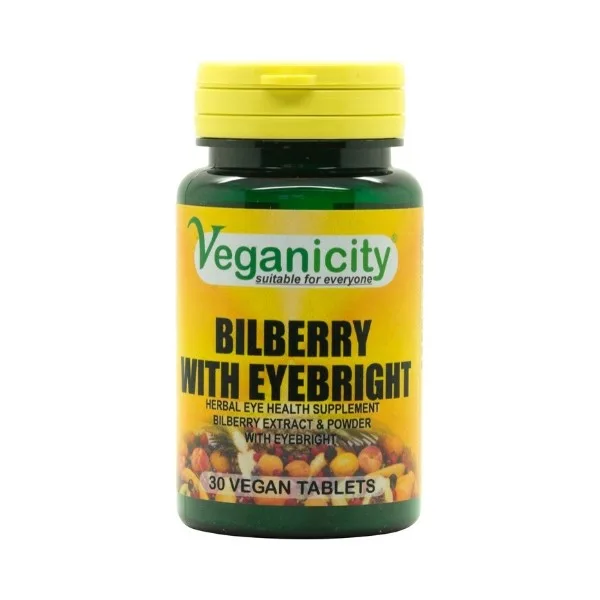 Veganicity Bilberry with Eyebright (Borůvka a Světlík), 30 tablet