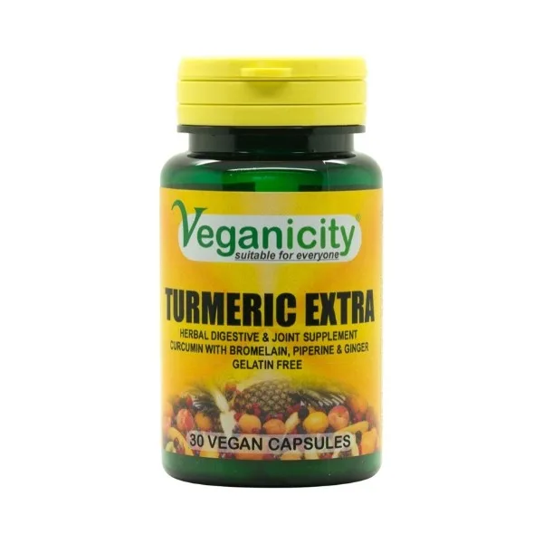 Veganicity Kurkumin Extra, 30 kapslí