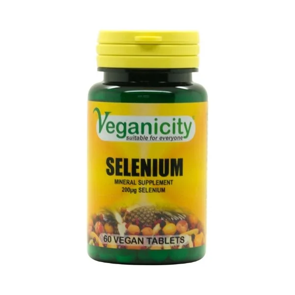 Veganicity Selen 200µg, 60 vegan tablet