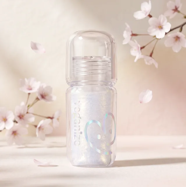 VEGANIZE - 4D Jewelshine Lip Oil Pearl Gloss 04 Crystal Bloom - Třpytivý olej na rty s perleťovým leskem - 4 g