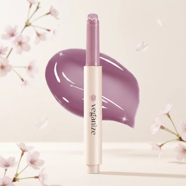 VEGANIZE - Collagen Lip Glass Balm 07. Pale Petal - Kolagenový balzám na rty - 1,8 g