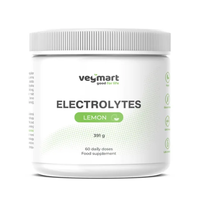 Vegmart Elektrolyty (citron), 391 g
