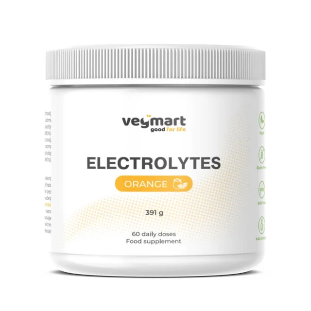 Vegmart Elektrolyty (pomeranč), 391 g