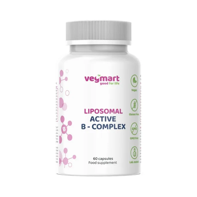 Vegmart Lipozomální B-komplex, 60 kapslí