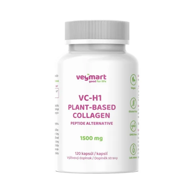 Vegmart Rostlinná alternativa kolagenu VC-H1 1500 mg, 120 kapslí
