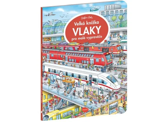 Velká knížka VLAKY pro malé vypravěče