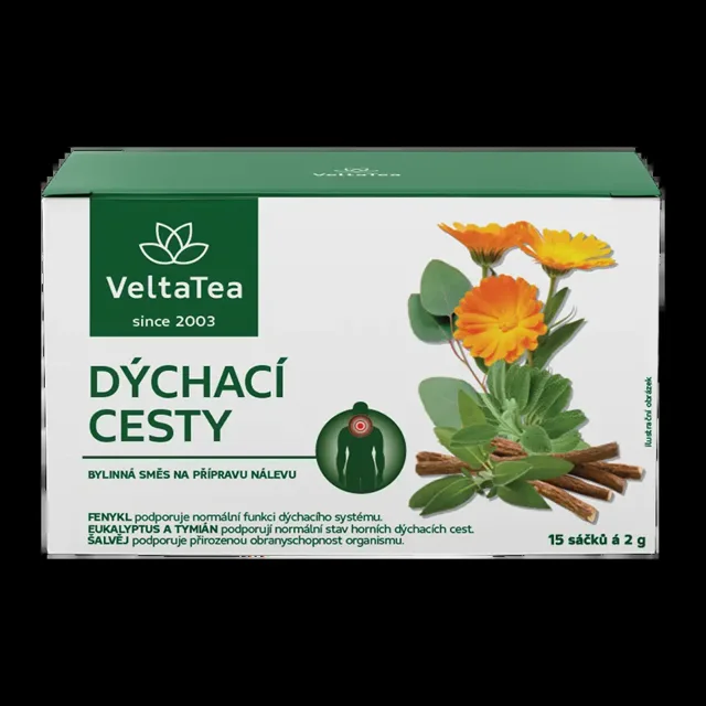 Velta Tea Bylinná čajová směs Dýchací cesty 30 g
