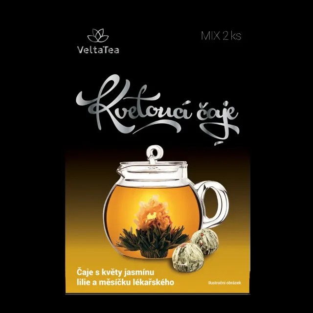Velta Tea Zelený kvetoucí čaj Mix Yellow 2 ks