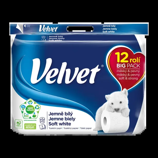 Velvet Toaletní papír 3vrstvý 219,6 m