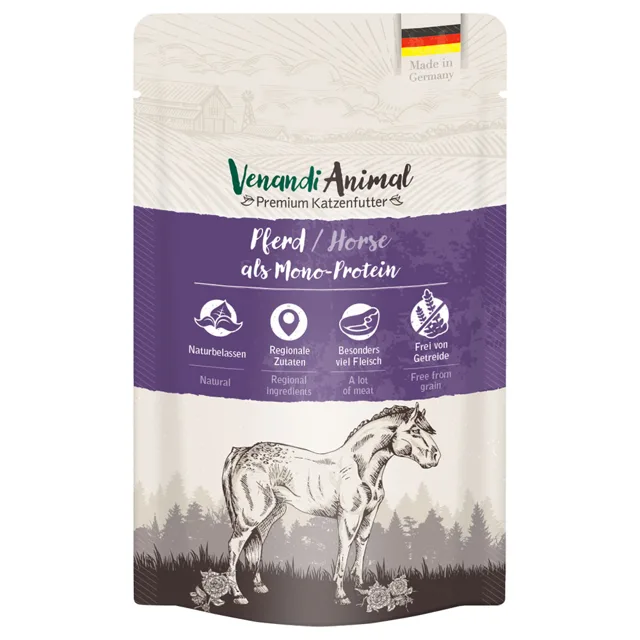 Venandi Animal Monoprotein 12 x 125 g - koňské