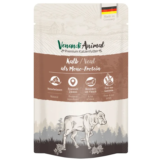 Venandi Animal Monoprotein 12 x 125 g - telecí