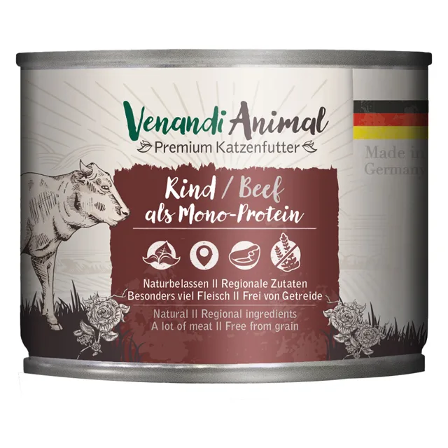 Venandi Animal Monoprotein 6 x 200 g - hovězí