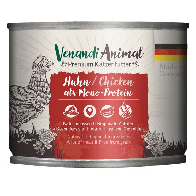 Venandi Animal Monoprotein 6 x 200 g - kuřecí