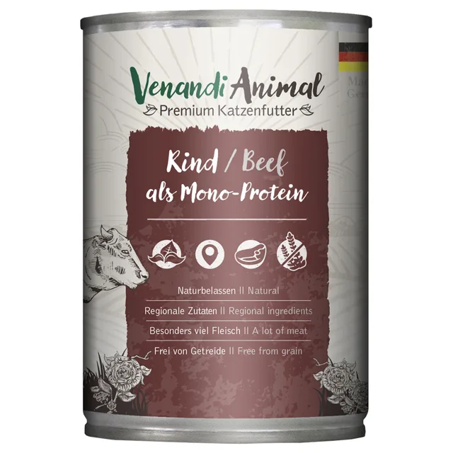 Venandi Animal Monoprotein 6 x 400 g - hovězí