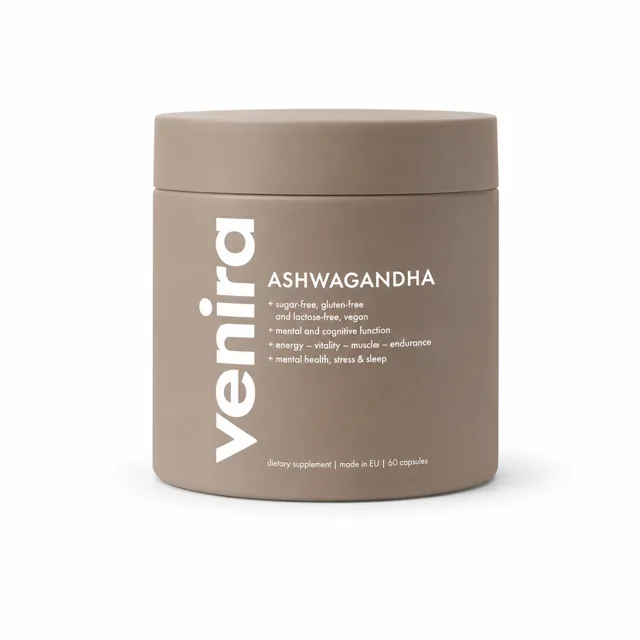 Venira Ashwagandha 60 kapslí