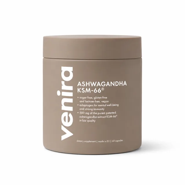 Venira Ashwagandha KSM-66 60 kapslí