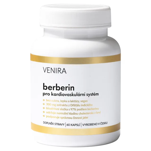 VENIRA Berberin 60 kapslí
