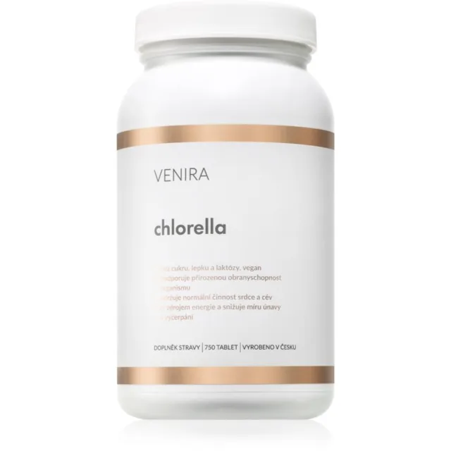 Venira Chlorella tablety pro podporu detoxikace organismu 750 tbl