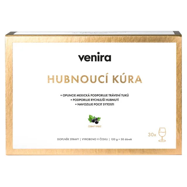 VENIRA hubnoucí kúra černý rybíz 30 sáčků