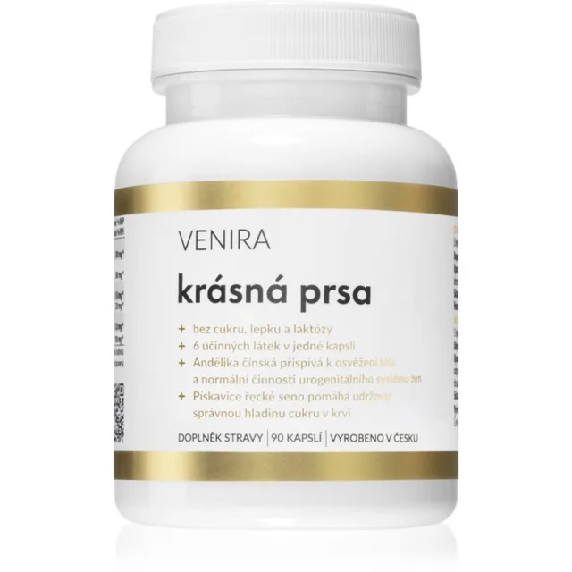 Venira Krásná prsa kapsle pro krásná prsa 90 cps