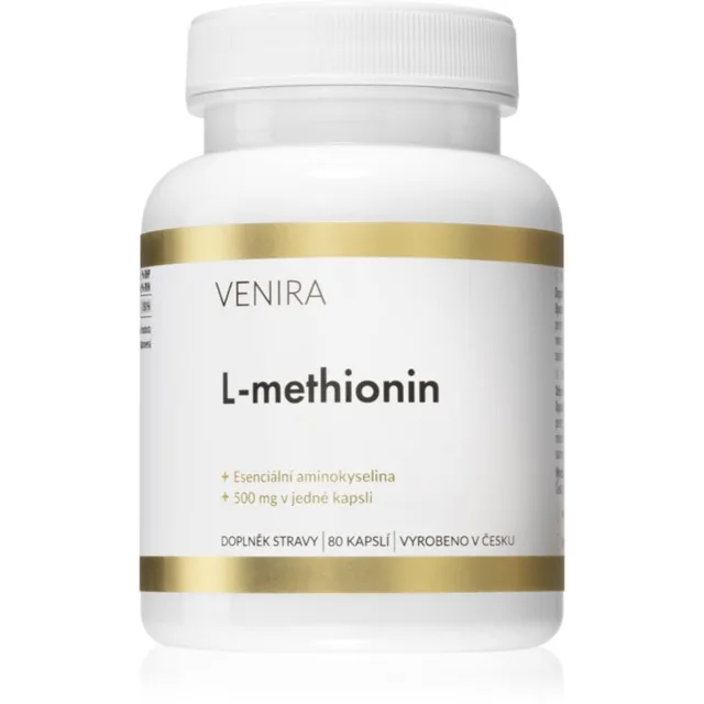 Venira L-methionin kapsle krásné vlasy, nehty a pokožka 80 cps