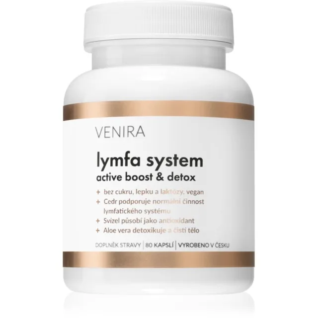 Venira Lymfa systém kapsle pro podporu detoxikace organismu 80 cps