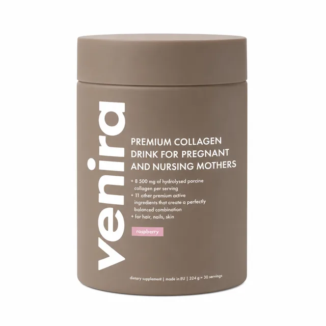 Venira Premium kolagenový drink pro těhotné a kojící maminky malina 324 g