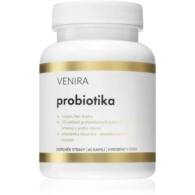 Venira Probiotika kapsle pro ochranu střevní mikroflóry 60 cps