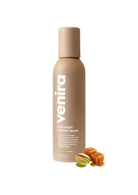 Venira Šlehačková sprchová pěna - pistachio & caramel 200 ml