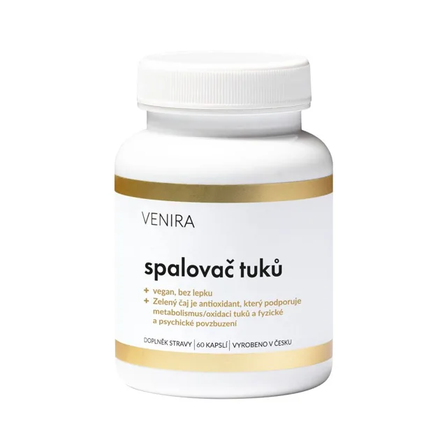 Venira Spalovač tuků 60 kapslí
