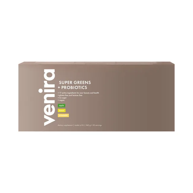 Venira Super greens + probiotika mix příchutí 30x11,3 g