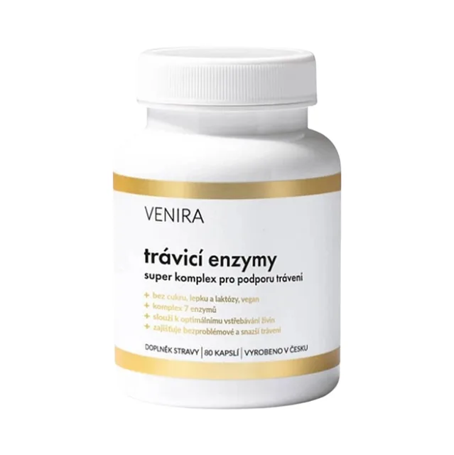 VENIRA Trávicí enzymy 80 kapslí