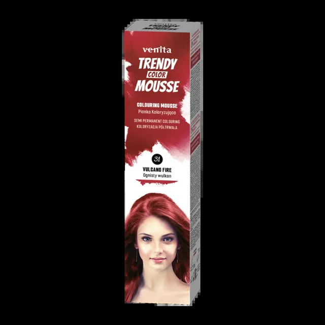 Venita Barevné tužidlo Trendy Color Mousse Volcano Fire 75 ml