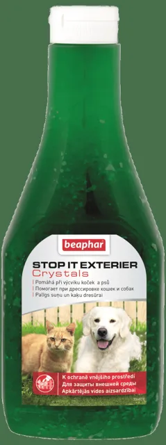 Venkovní odpuzovač psů a koček Beaphar Exterier Crystal 480 g